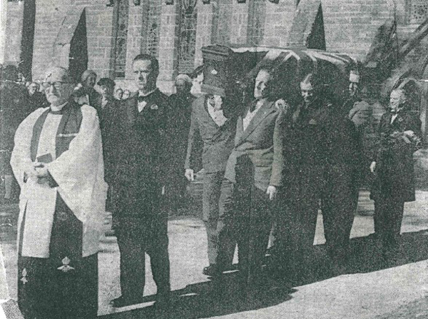 Jack and Bert Guyett -Funeral Rev Keith G Madin 01/09/1959