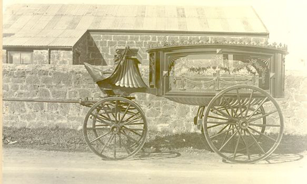 Our first hearse